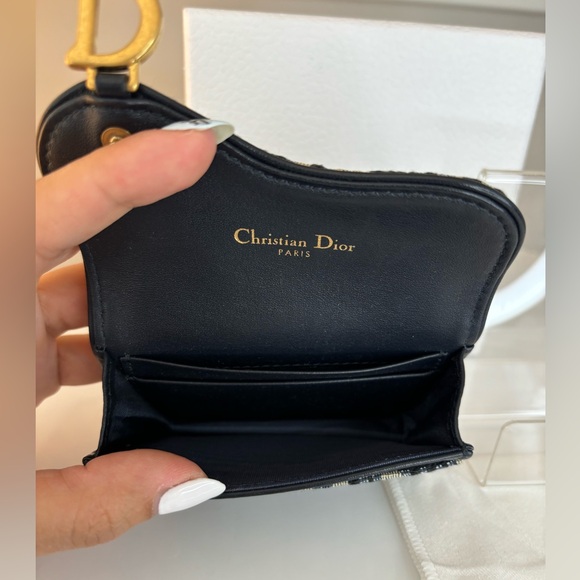 Dior Saddle Bloom Trotter Card Holder - Picture 6 of 7